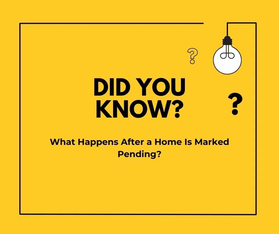 What Does Pending Mean in Real Estate?