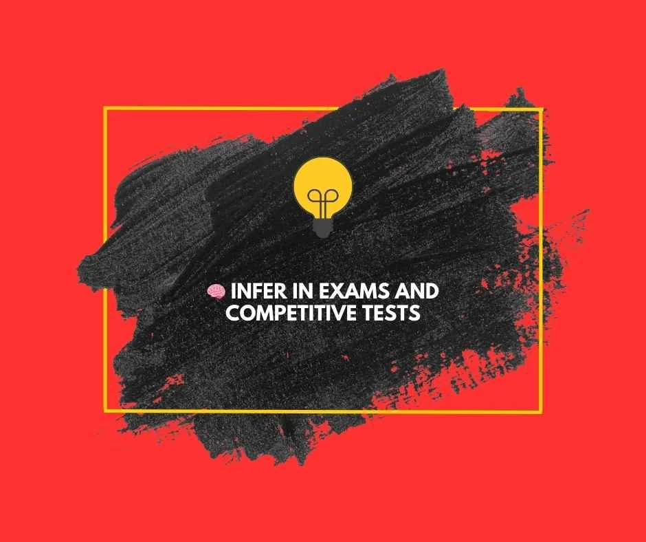 What Does Infer Mean?