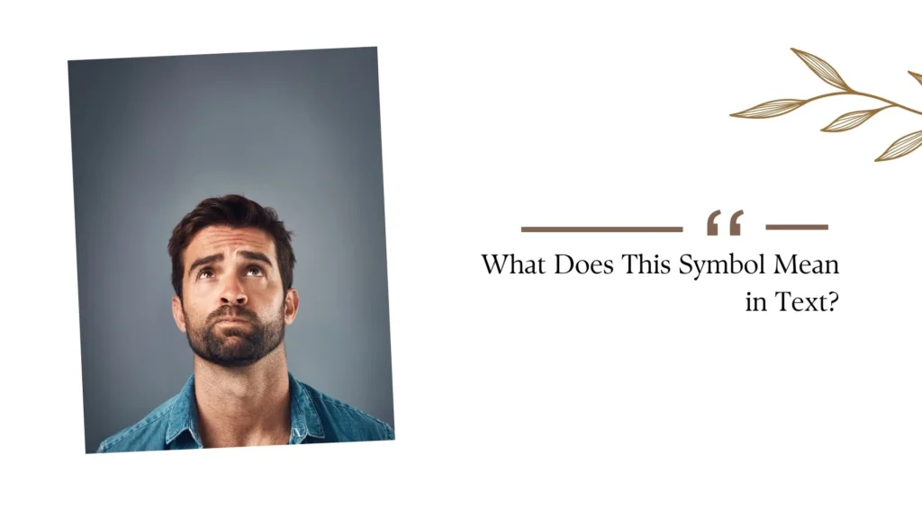 What Does ... Mean in Text?